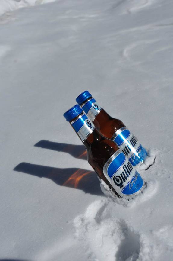 Nossa geladeira natural, perto do Paso San Francisco - Argentina